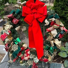 Christmas door wreath for sale  Ballwin