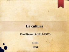 Cultura paul renucci usato  Bevagna