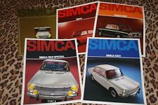 Catalogues brochures simca d'occasion  Deauville