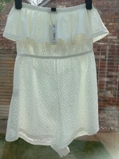 Ladies playsuit broderie for sale  BRISTOL