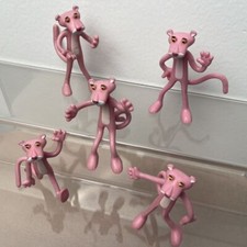 Figura de desenho animado Pantera Rosa modelo estátua colecionável solta 5 peças/conjunto  comprar usado  Enviando para Brazil