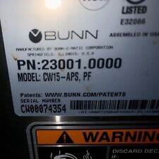 Bunn cw15 aps for sale  Bethlehem