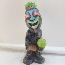 Boneco vintage Friki Tiki Green Drink esculpido 7,5" bebidas havaianas para festa comprar usado  Enviando para Brazil