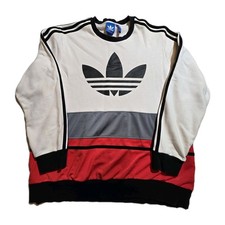 Moletom Adidas pulôver listrado retrô tamanho GG, usado comprar usado  Enviando para Brazil