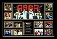Abba poster signed for sale  LONDON