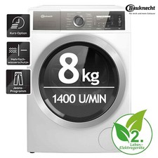 Bauknecht waschmaschine 8kg gebraucht kaufen  Herzogenrath