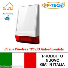 Sirena esterna autoalimentata usato  Trecastagni