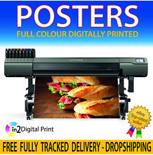 Poster printing satin for sale  TADWORTH