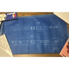 Vintage architectural blueprin for sale  Frankenmuth
