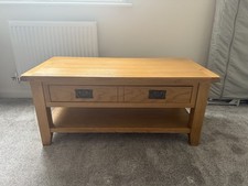Rustic oak coffee for sale  NOTTINGHAM