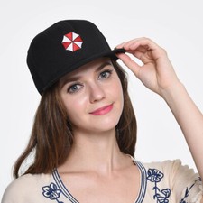 VENDA Resident Evil Umbrella Corporation logotipo bordado preto boné folga comprar usado  Enviando para Brazil