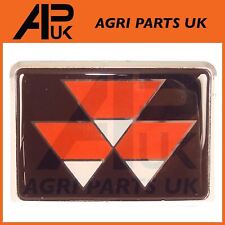 Emblemat plakietki grillowej przedniej do ciągnika Massey Ferguson 360 362 365 375 390 396 398 na sprzedaż  Wysyłka do Poland