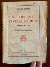 Luigi pirandello sei usato  Novi Ligure