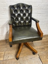 Chesterfield leather captains for sale  BOURNEMOUTH