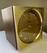 Relógio de mesa JECO vintage MCM 1960 Japão cubo funciona comprar usado  Enviando para Brazil