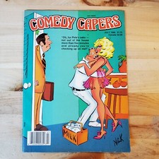 Usado, REVISTA EM QUADRINHOS COMEDY CAPERS #122 julho de 1987 CHARLTON PUBLICATIONS alto grau comprar usado  Enviando para Brazil