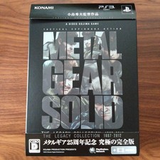 Jogo PS3 METAL GEAR SOLID THE LEGACY COLLECTION 1987-2012 Japão Completo comprar usado  Enviando para Brazil
