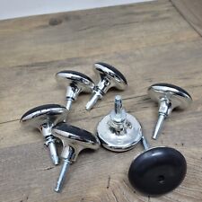 Chrome bed feet for sale  IPSWICH