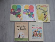Lot livres scolaires d'occasion  Nancy-