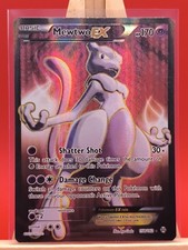 Cartão holográfico Pokemon arte completa ultra raro Mewtwo EX 158/162 X & Y BreakThrough comprar usado  Enviando para Brazil