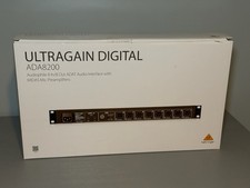 Usado, Pré-amplificador de microfone Behringer ADA8200 8 canais interface de áudio ADAT comprar usado Usado, Pré-amplificador de microfone Behringer ADA8200 8 canais interface de áudio ADAT comprar usado  Enviando para Brazil