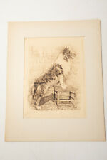 Loro drypoint etching d'occasion  Expédié en Belgium