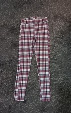 topshop tartan leggings for sale  LEEDS