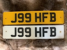 J99 hfb. dvla for sale  EASTBOURNE