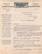 Paris lettre brandt d'occasion  Voiron