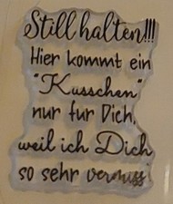 Stempel silikon text gebraucht kaufen  Korbach