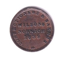 1839 wilsons bakers for sale  ACCRINGTON