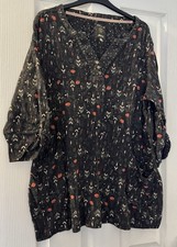 Size black floral for sale  BRACKNELL