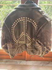Moschino chiodo pelle usato  Firenze