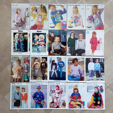 Children knitting patterns for sale  BARNSTAPLE