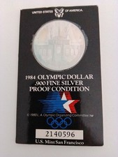 1984 dollaro argento usato  Fara Gera d'Adda