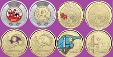 Set 8 2022,2021 Canada Hockey Summit, Oscar, Graham Bel, Goldrush Coins Mint UNC, używany na sprzedaż  Wysyłka do Poland