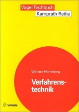 Verfahrenstechnik hemming wern gebraucht kaufen  Berlin