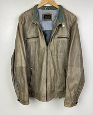 Real leather biker for sale  CANTERBURY
