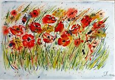 Bild aquarell riginal gebraucht kaufen  Göppingen