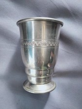 Jolie timbale etain d'occasion  Toulon-
