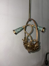 Lampadario ottone anni usato  Nocera Inferiore