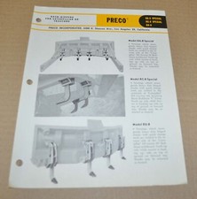 Usado, Brochura Preco Back Rippers Caterpillar Tractor D8 Prospekt comprar usado  Enviando para Brazil