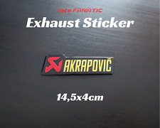 Akrapovic auspuff emblem gebraucht kaufen  Wörrstadt