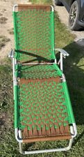 Vintage aluminum chaise for sale  Dansville