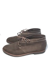 Botas de tornozelo femininas G.H Bass & Co. Bass Meridian couro marrom com cadarço tamanho 8M EUA/39 comprar usado  Enviando para Brazil