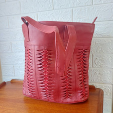 Ladies red shopper for sale  EASTBOURNE