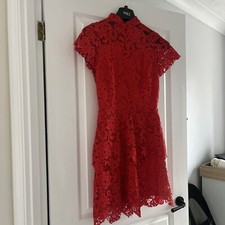 Red skater dress for sale  WIMBORNE