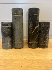 Suportes de livros vintage italianos ouro verde mármore meados do século decoração retrô moderna comprar usado  Enviando para Brazil
