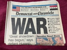 Vintage 1991 newspapers for sale  Rochester