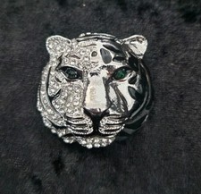 Rhinestone tiger head for sale  PUDSEY